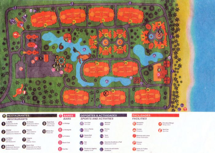 Map OCCIDENTAL GRAND PUNTA CANA